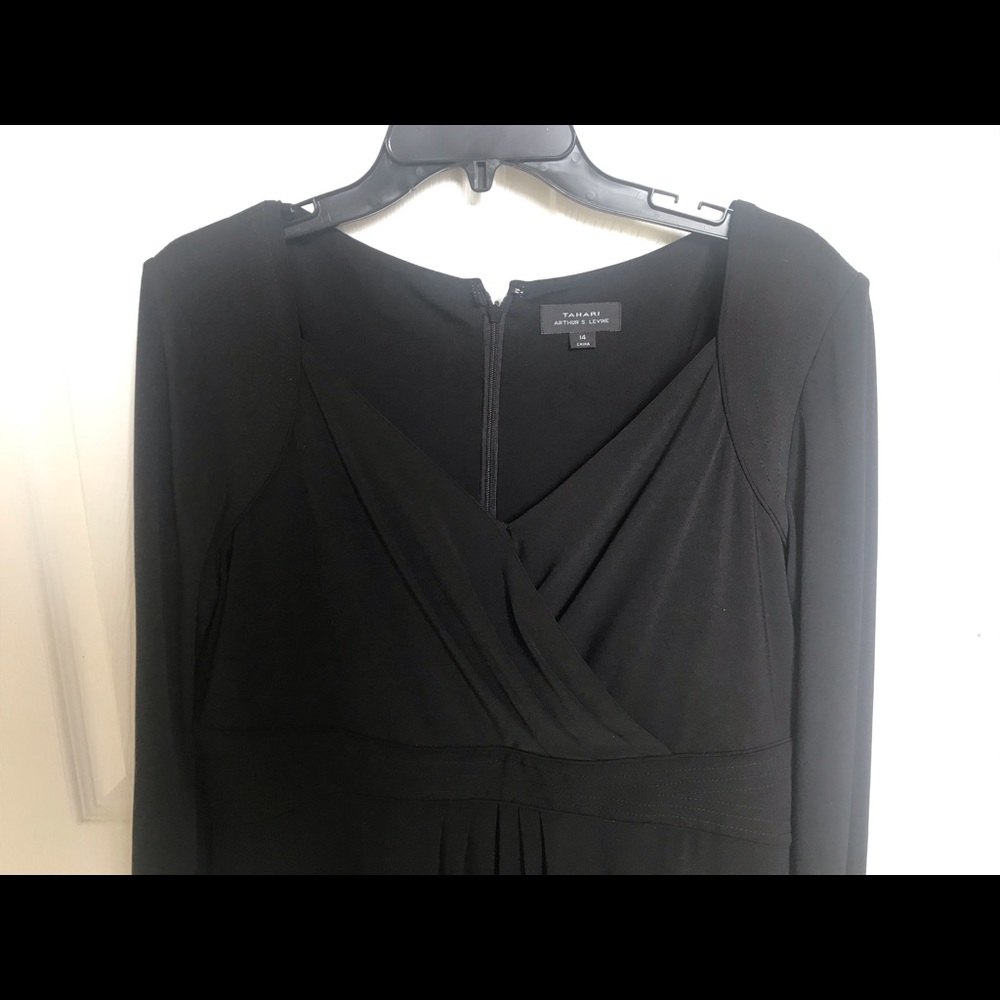 NWT Tahari Black Dress - Picture 2 of 4
